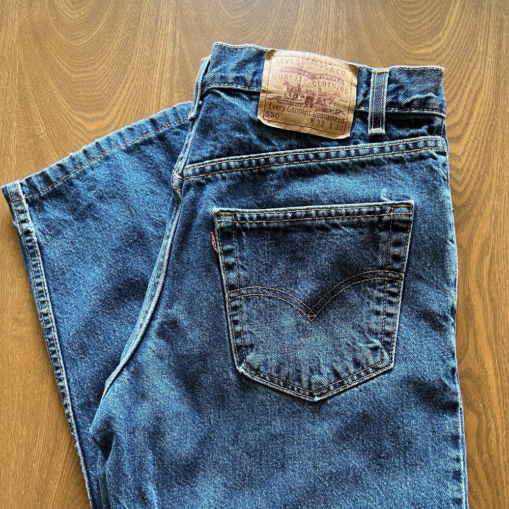 Levi's 550 - Vintage! Mens 33x30
